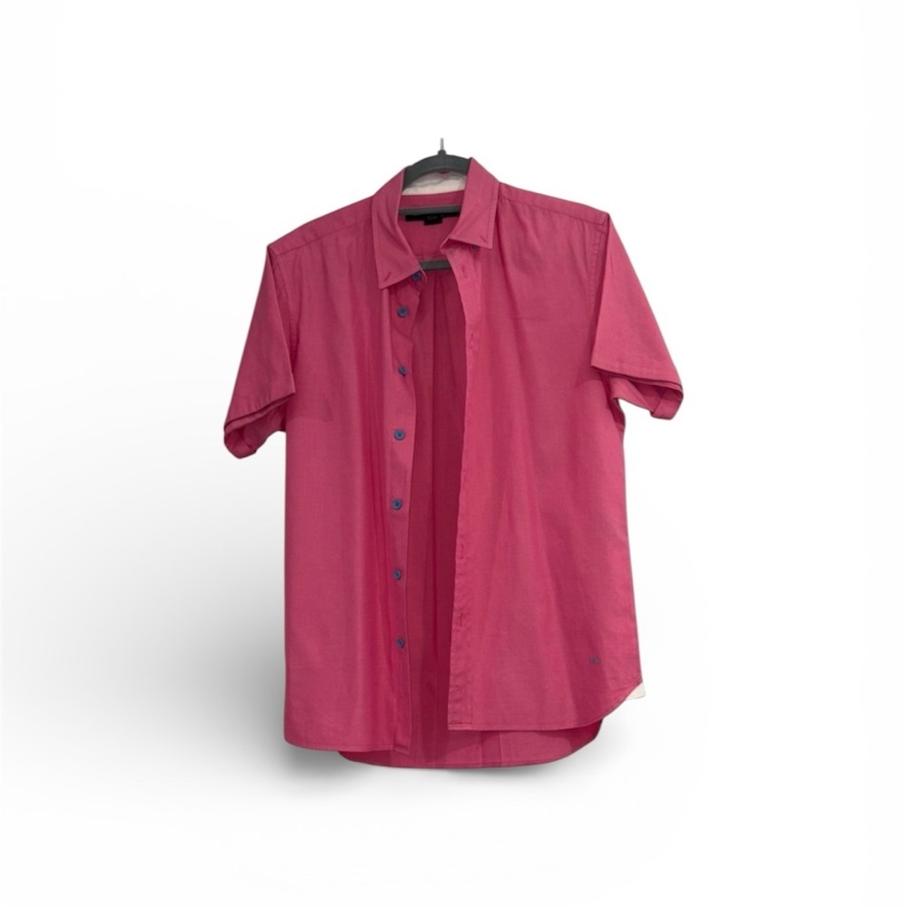 202. Marc By Marc Jacobs Men’s Vibrant Pink Dress Shirt